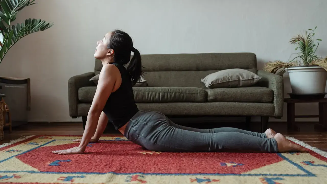 HealUp app dashboard showing personalized exercise program